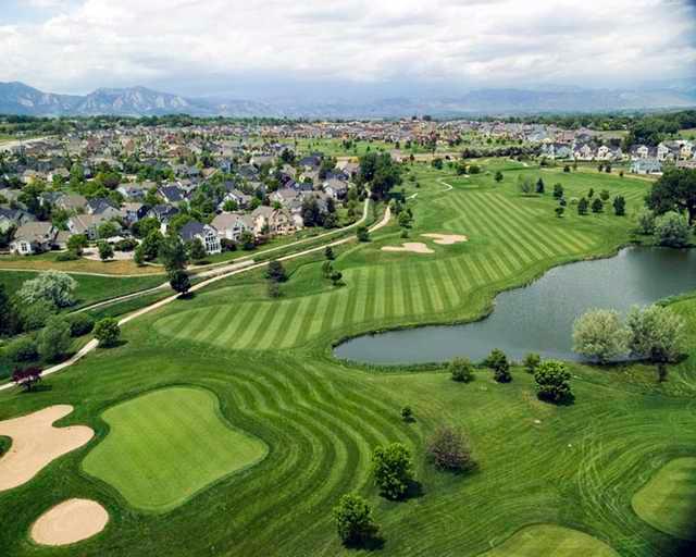 Indian Peaks GC: Aerial view