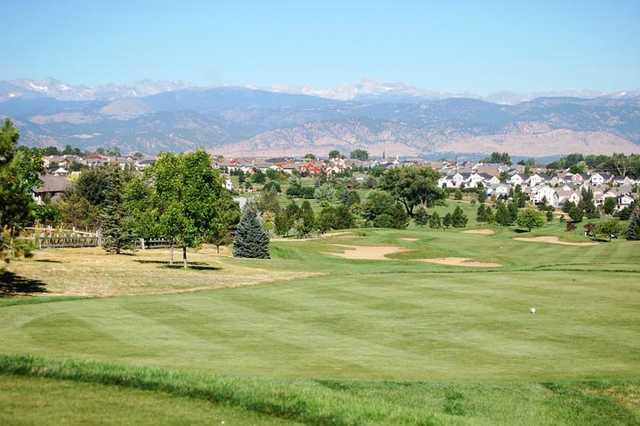 Indian Peaks GC: 18th green