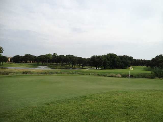 A view of a green at Great Southwest Golf Course
