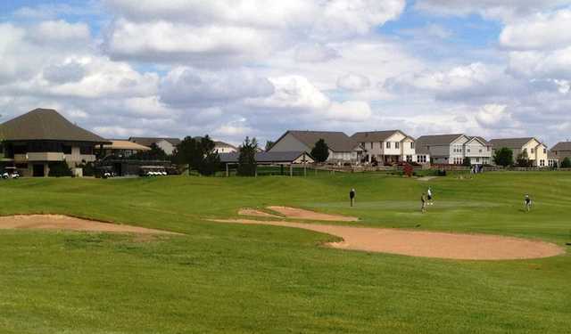 A view from Ute Creek Golf Course