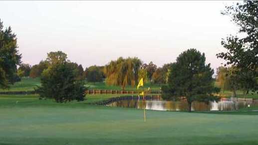 A view of the 16th green at Ashland Golf Club