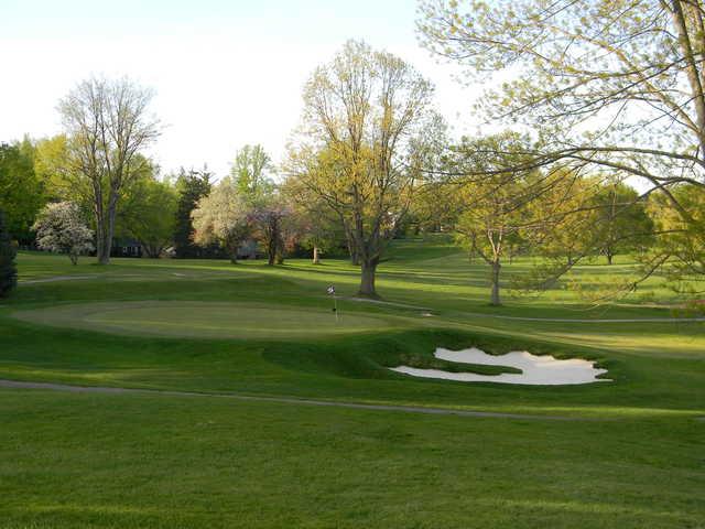 A view of the 2nd hole from Fairways at Twin Lakes