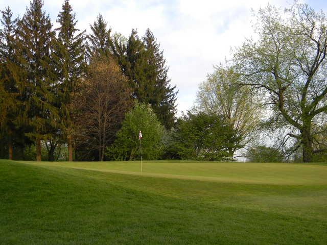 A view of the 5th hole from Fairways at Twin Lakes