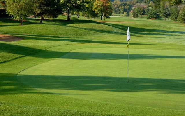 A view of the 3rd hole at PrairieView Golf Club