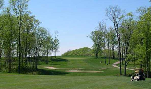 A view from a fairway at Fox Prairie Golf Course