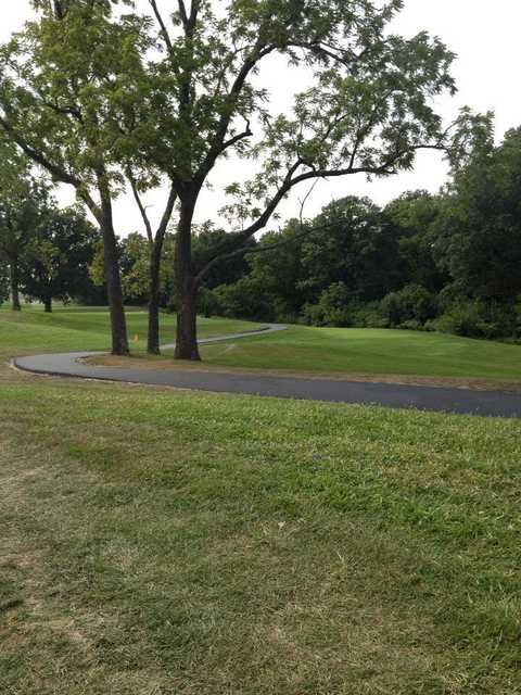 A view from Fox Prairie Golf Course