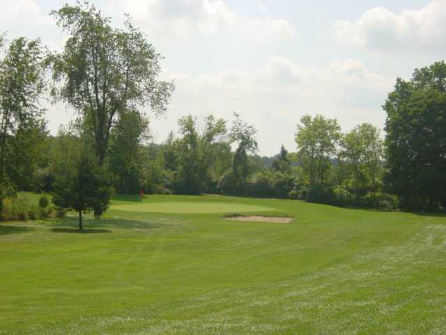 A view from a fairway at Pine Hills Golf Course