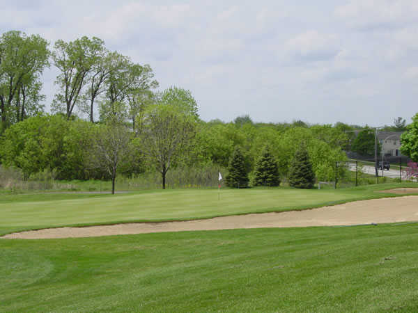 A view of the 3rd hole at Nickol Knoll Golf Club