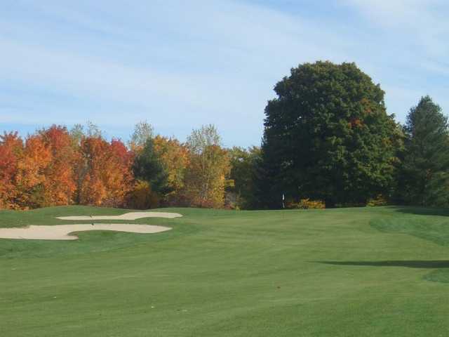 A view from the 12th fairway at Little Traverse Bay Golf Club
