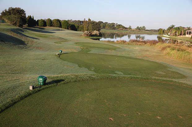 A view from a tee at The Club from Eaglebrooke