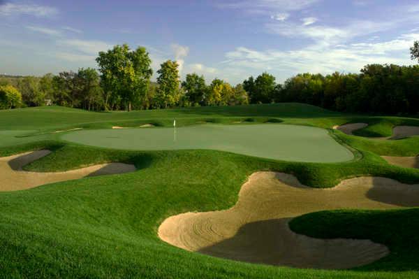 A view of the Course #4 Dubsdread at Cog Hill Golf and Country Club