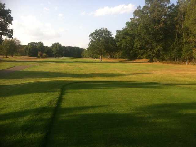 A view of a fairway at Redwood Golf Course