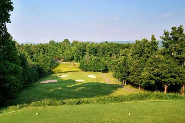 A view from a tee at Lakeview Golf Resort & Spa