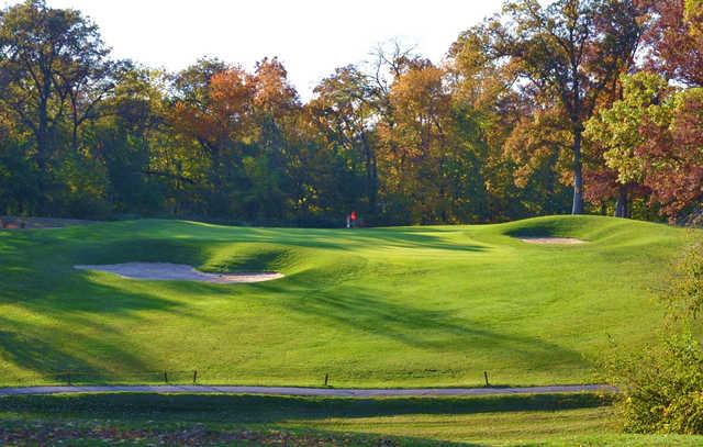 A fall view from Lake Carroll Golf Course.
