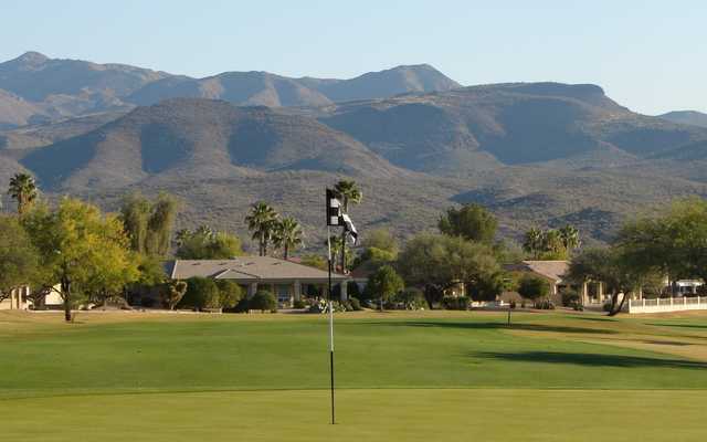 A view of a hole at Rio Verde Country Club.