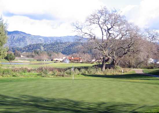 A view of a hole at Vintner's Golf Club