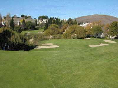 A view from a fairway at Canyon Lakes Golf Course
