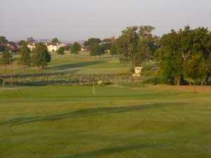 A view from a fairway at Waxahachie Golf Club