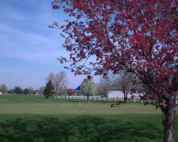 A view of a green at Indianhead Golf Course