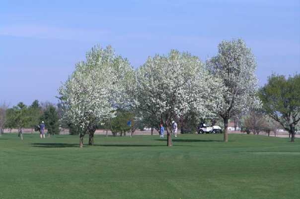 A spring view from Indianhead Golf Course
