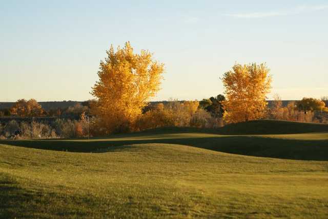 A fall view from Riverview Golf Course