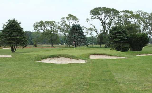 A view of a hole at Poxabogue Golf Center