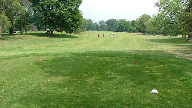A view of the 8th fairway from the tee at Legacy Hills Golf Club