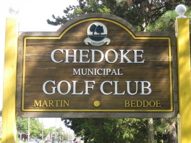Chedoke GC sign