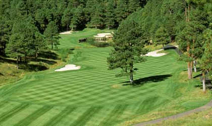 A view from Canyon at Forest Highlands Golf Club