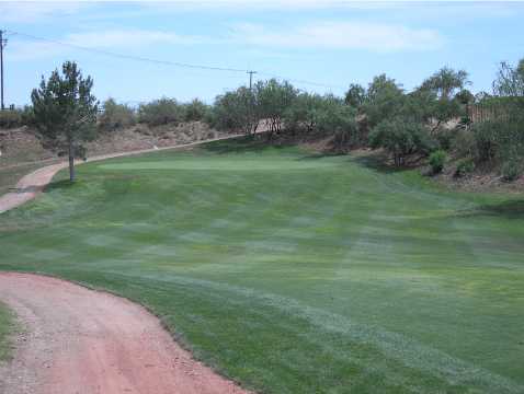 A view of the 7th fairway at Coyote Trails Golf Course