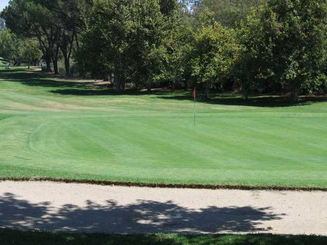 A view of a hole at Knollwood Golf Course.