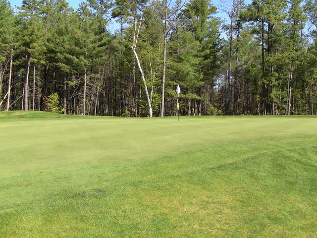 A view of hole #9 at Harmony Golf Club