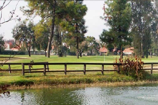 A view over the water from Rancho Del Rey Golf Club