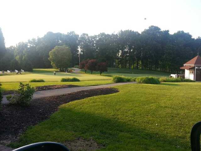 A view from Hobbit's Glen Golf Club