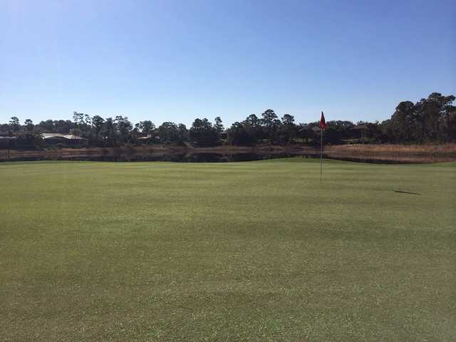 A view of a hole at DeBary Golf and Country Club