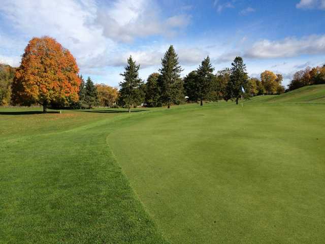 A fall view from  Indian Springs Golf Club 