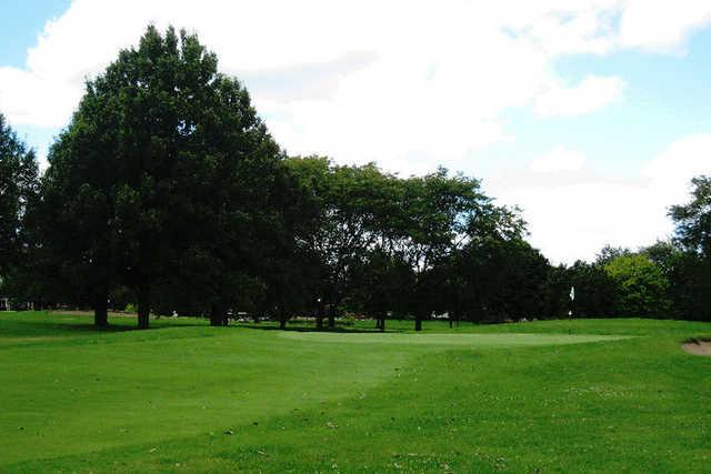 A view from a fairway at Carriage Greens Country Club