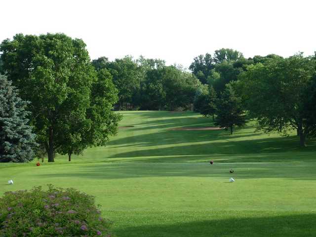 A view from tee #1 at Platteville Golf & Country Club