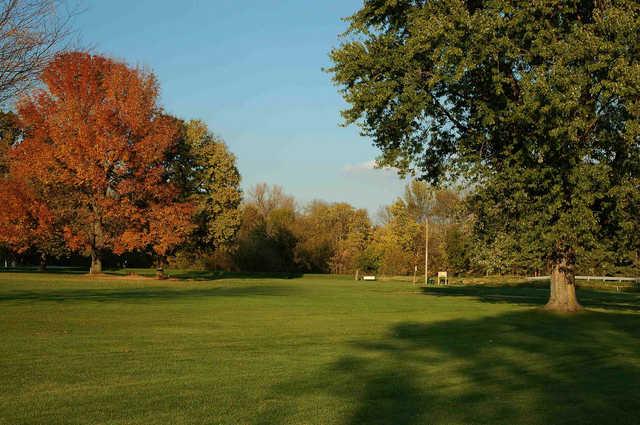 A view from a fairway at West Lafayette Golf & Country Club