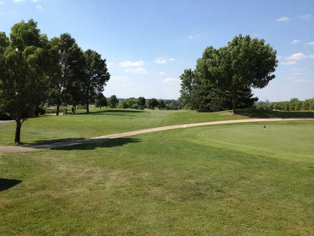 A view of the practice area at Marengo Ridge Golf & Country Club