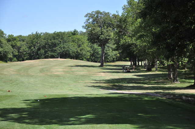 A view from tee #2 at D. W. Field Golf Course