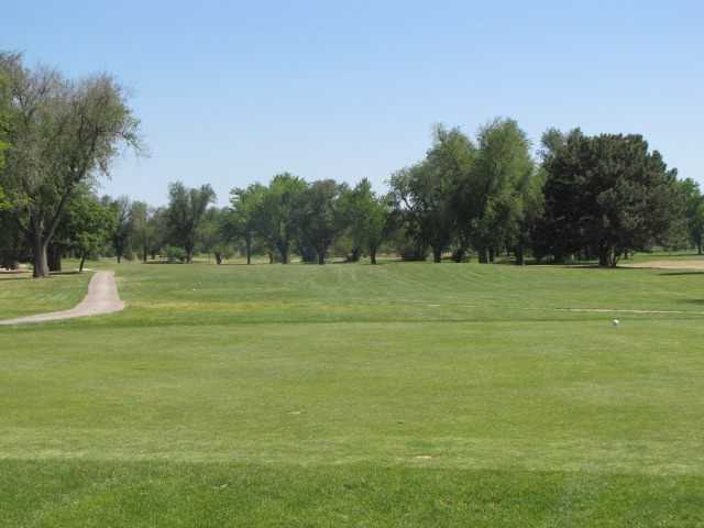A view of a fairway at Carey Park Golf Course