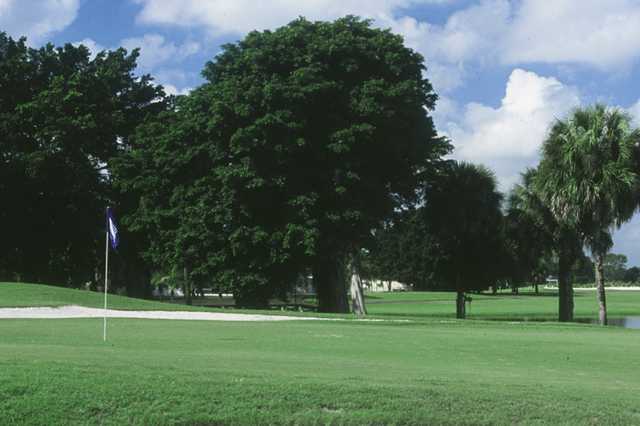 A view of the 3rd hole at West Course from Bonaventure Country Club