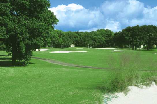 A view from the 14th fairway at West Course at Bonaventure Country Club