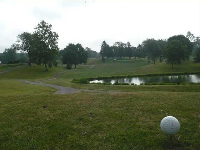 A view from a tee at Grandview Golf Course