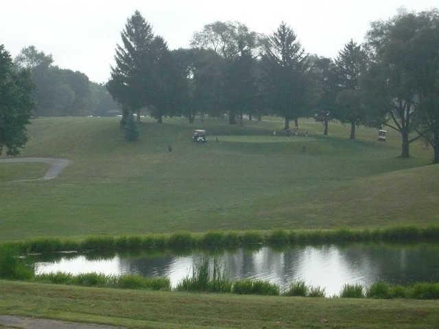 A view over the water from Grandview Golf Course