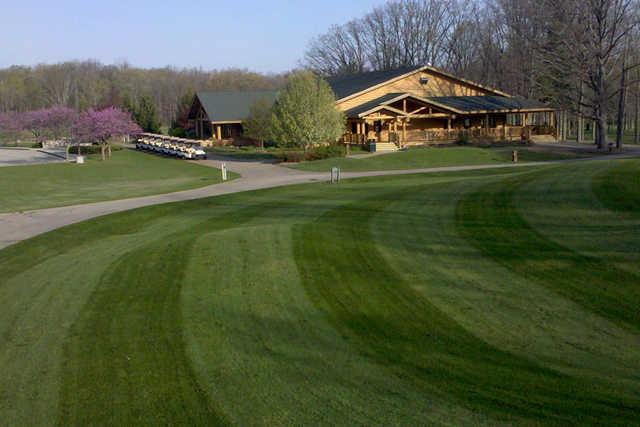 A spring view from Pohlcat Golf Club