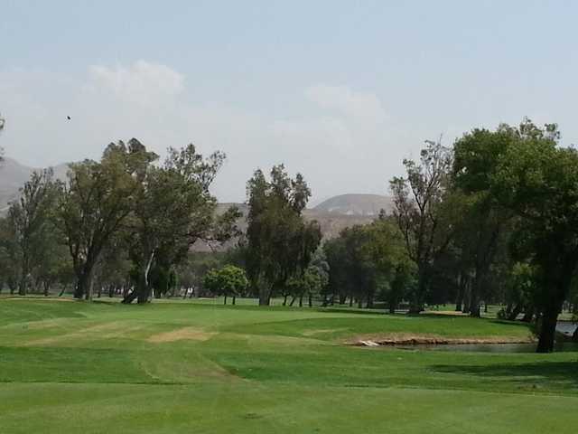 A view of the 6th hole at El Cariso Golf Course