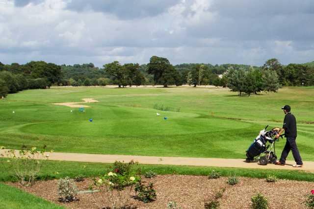A view of a tee at Playgolf Bournemouth