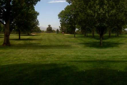 A view of a fairway at Harvard Gulch Golf Course
